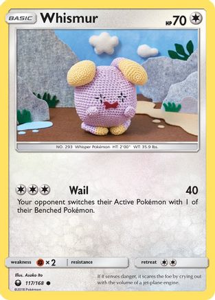 Whismur (117) 117/168 - Reverse Holofoil