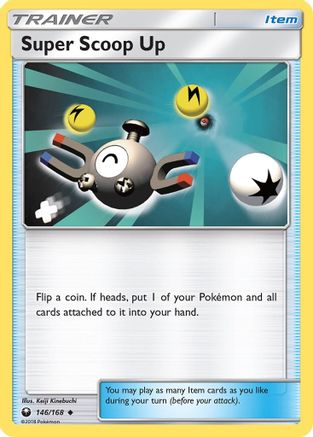 Super Scoop Up 146/168 - Reverse Holofoil