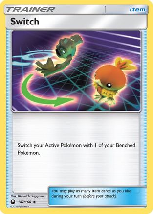 Switch 147/168 - Reverse Holofoil