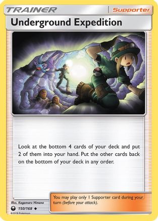 Underground Expedition 150/168 - Reverse Holofoil