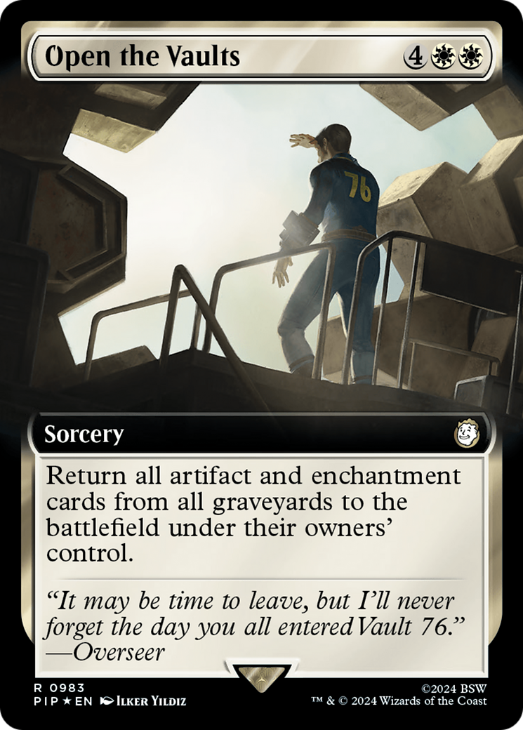 Open the Vaults (PIP-983) - : (Extended Art) Foil