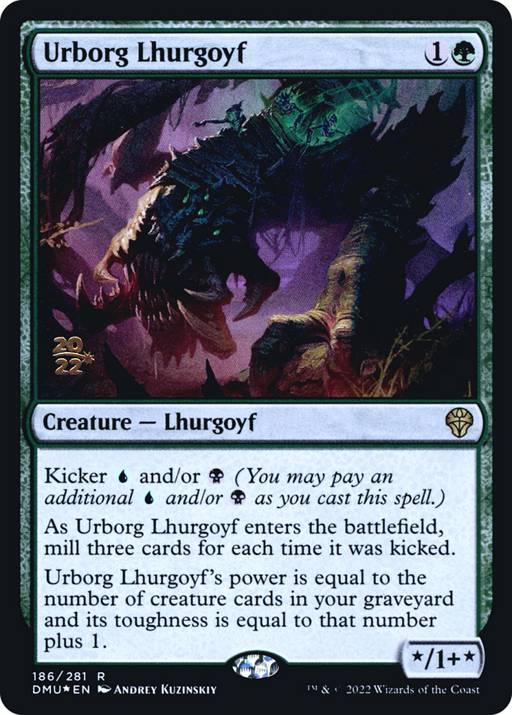 Urborg Lhurgoyf (PRE-186S) -  Foil