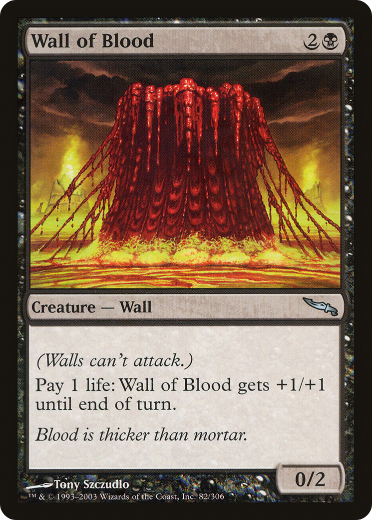 Wall of Blood (MRD-082) -  Foil