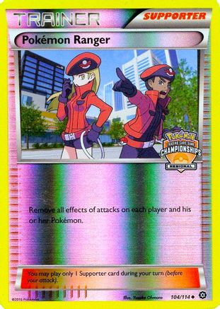 Pokemon Ranger - 104/114 (Regional Championships) 104 - Reverse Holofoil