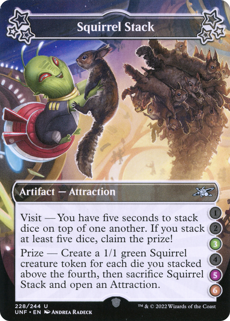 Squirrel Stack (UNF-228E) -  Foil