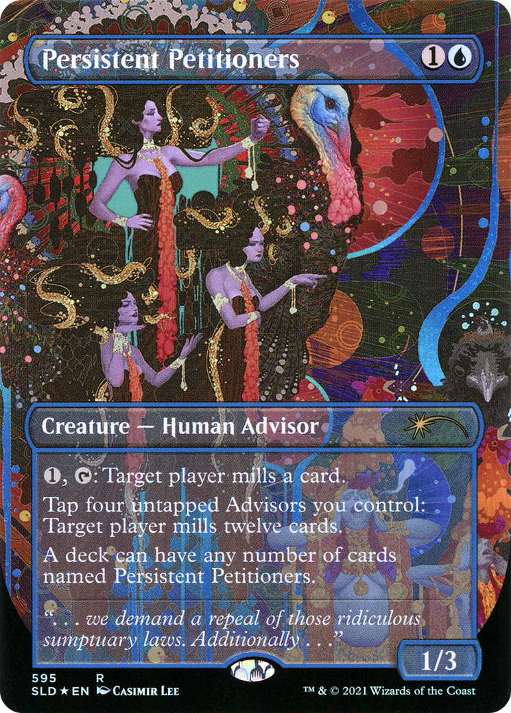 Persistent Petitioners (SLD-595) -  (Borderless) Foil