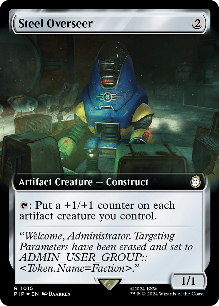 Steel Overseer (PIP-1015) - : (Extended Art) Foil