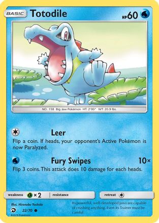 Totodile 22/70 -