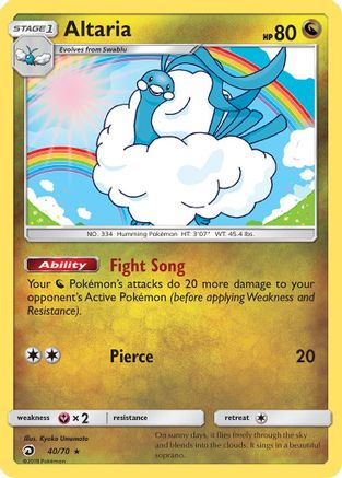 Altaria 40/70 - Holofoil