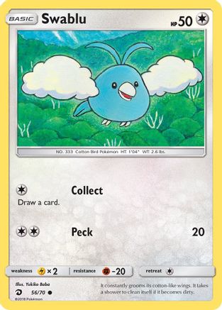 Swablu (56) 56/70 - Reverse Holofoil