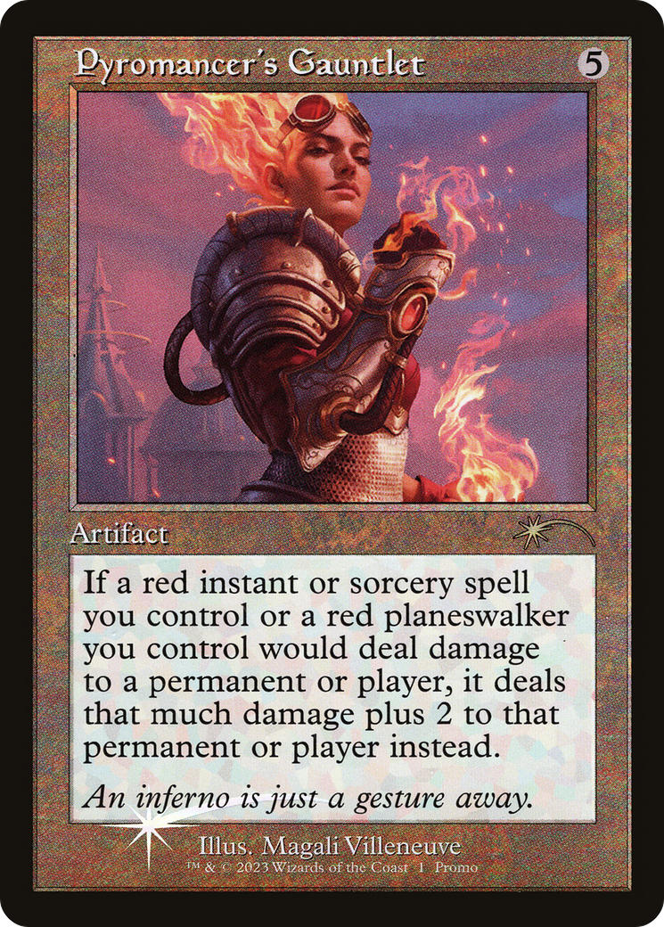 Pyromancer's Gauntlet (MEDIA-2023-6) -  Foil