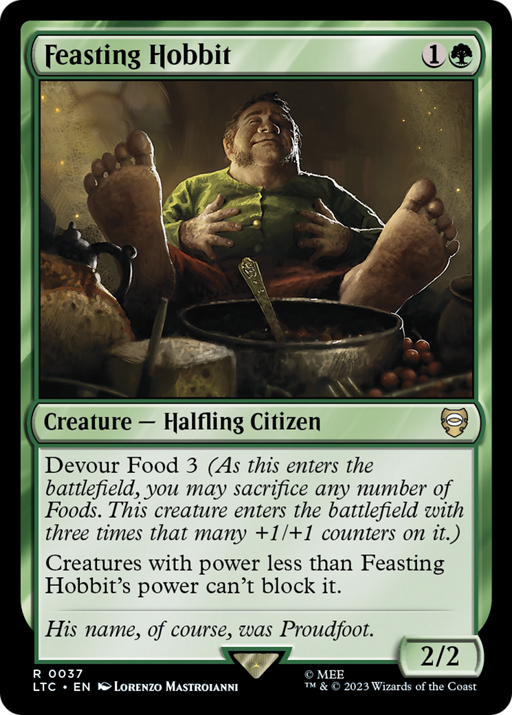 Feasting Hobbit (LTC-037) -