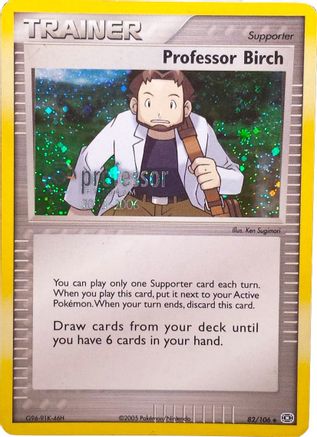 Professor Birch (2006) 82 - Holofoil