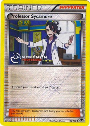 Professor Sycamore (2015) 122 - Reverse Holofoil