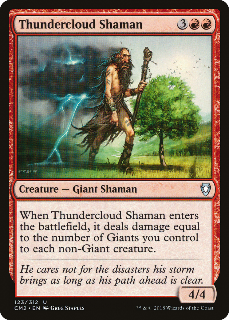 Thundercloud Shaman (CM2-123) -