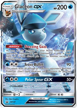 Glaceon GX - SM147 SM147/248 - Holofoil