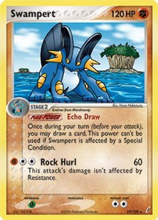 Swampert - 27/100 (EX Crystal Guardians) 27 - Holofoil