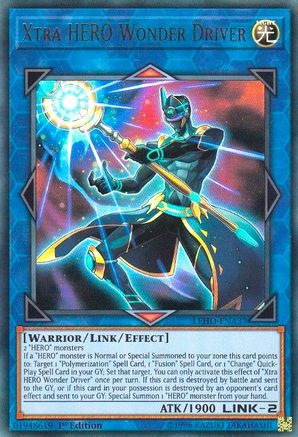 Xtra HERO Wonder Driver (LEHD-ENA37) - Legendary Hero Decks 1st Edition