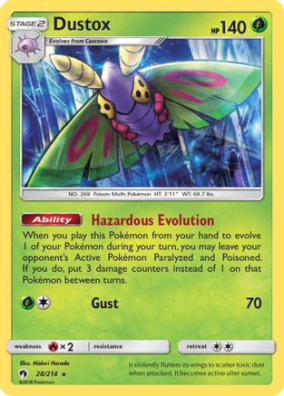 Dustox 28/214 - Reverse Holofoil