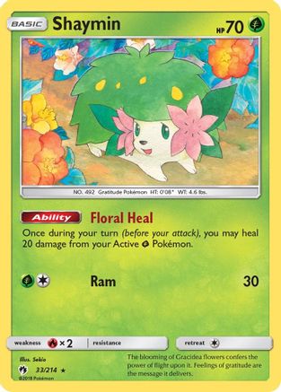 Shaymin 33/214 - Holofoil