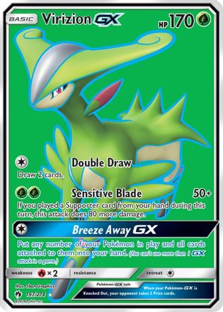 Virizion GX (Full Art) 197/214 - Holofoil