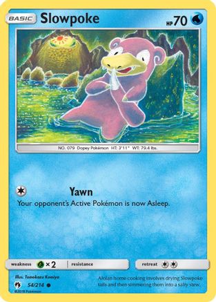 Slowpoke 54/214 - Reverse Holofoil