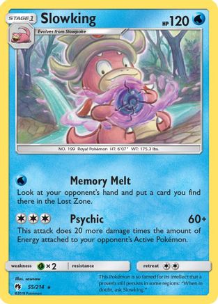 Slowking 55/214 - Reverse Holofoil