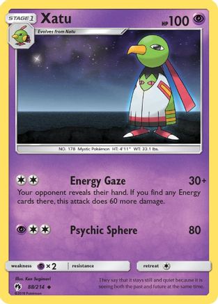 Xatu 88/214 - Reverse Holofoil