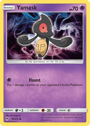 Yamask 99/214 - Reverse Holofoil