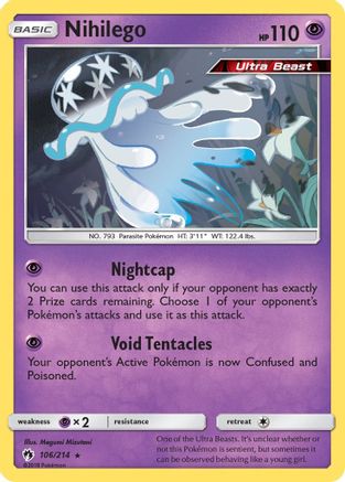 Nihilego 106/214 - Reverse Holofoil