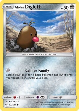 Alolan Diglett 122/214 -