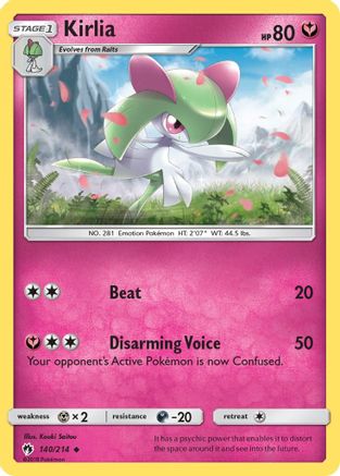 Kirlia 140/214 - Reverse Holofoil