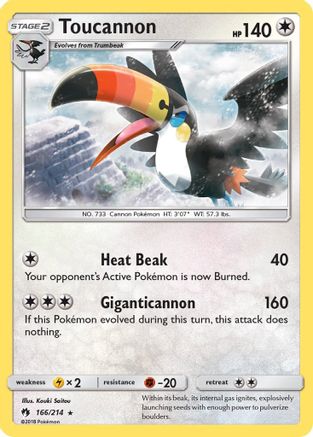 Toucannon 166/214 -