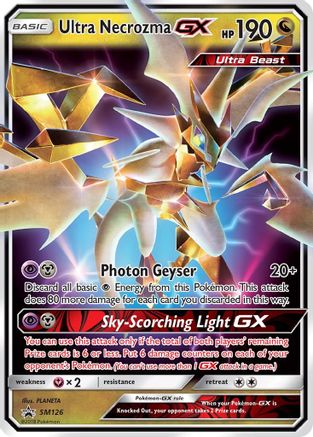 Ultra Necrozma GX - SM126 SM126/248 - Holofoil