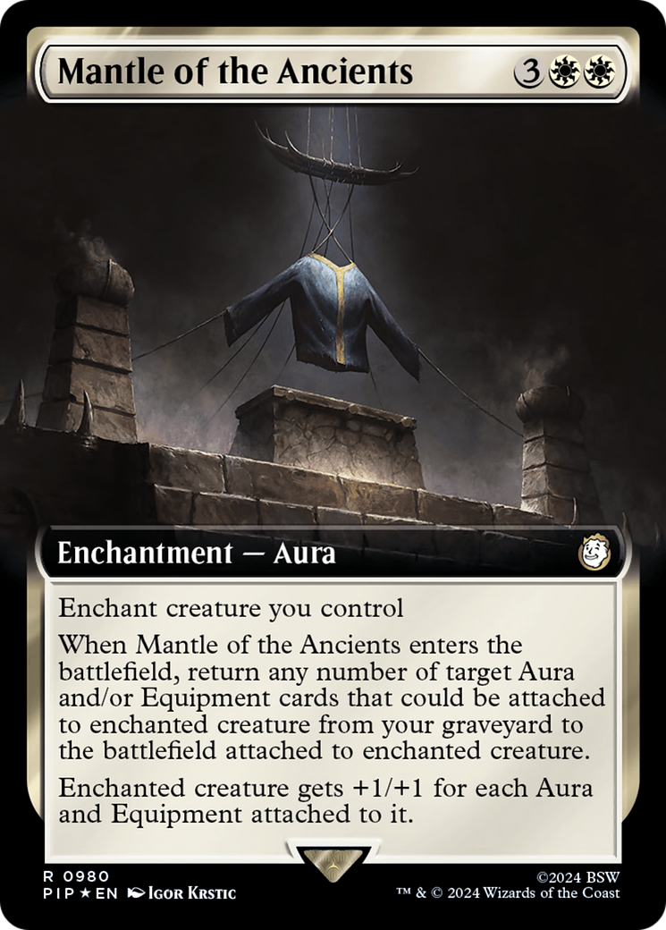 Mantle of the Ancients (PIP-980) - : (Extended Art) Foil