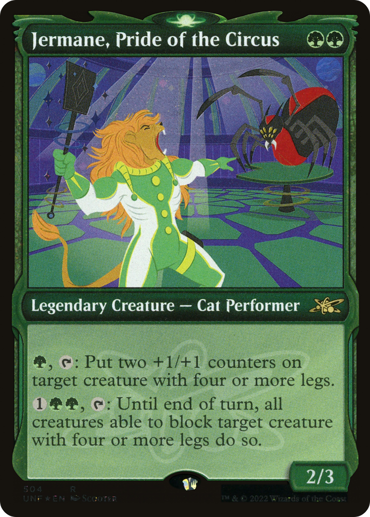 Jermane, Pride of the Circus (UNF-504) - : (Showcase) Foil