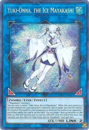 Yuki-Onna, the Ice Mayakashi (HISU-EN037) - Hidden Summoners 1st Edition