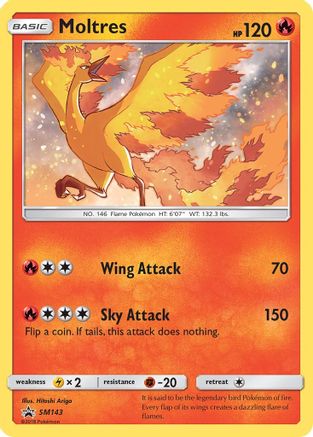 Moltres - SM143 SM143/248 - Holofoil