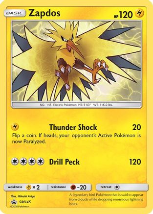 Zapdos - SM145 SM145/248 - Holofoil