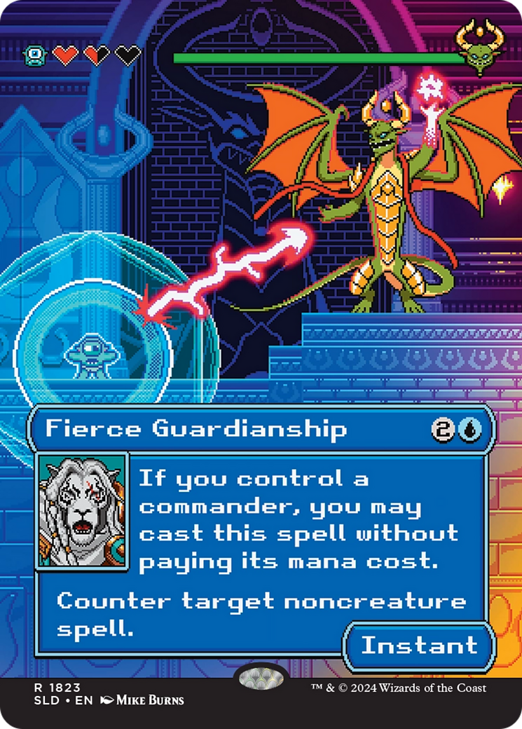 Fierce Guardianship (SLD-1823) -  (Borderless)