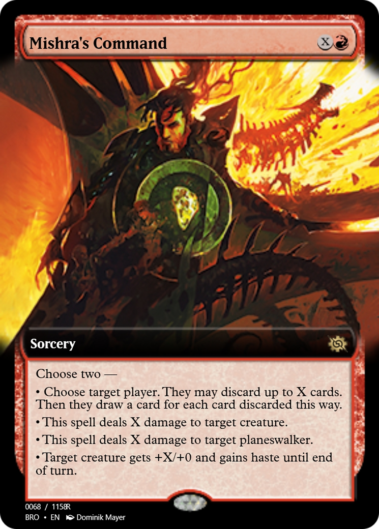 Mishra's Command (PRM-105744) -  Foil