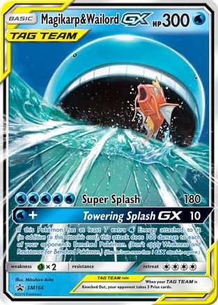 Magikarp & Wailord GX SM166/248 - Holofoil