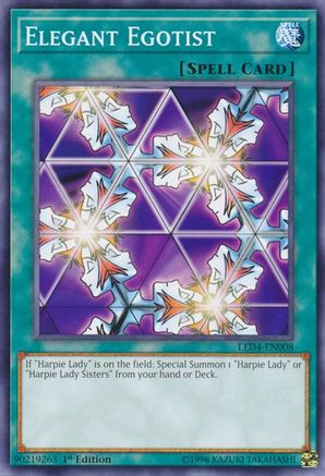 Elegant Egotist (LED4-EN008) - Legendary Duelists: Sisters of the Rose 1st Edition