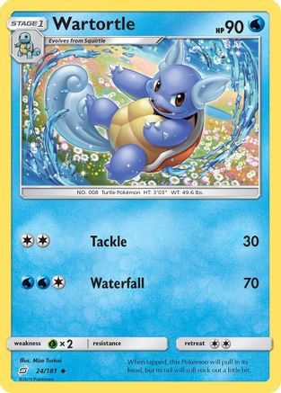 Wartortle 24/181 - Reverse Holofoil