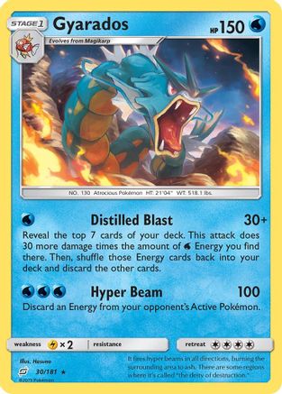 Gyarados 30/181 - Reverse Holofoil