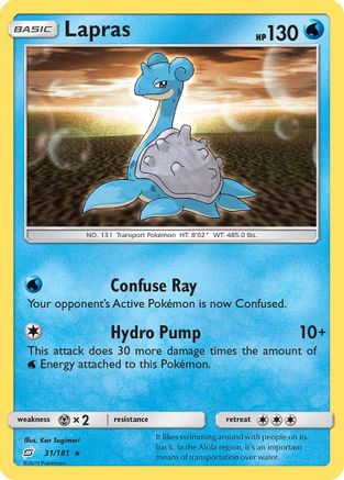 Lapras 31/181 -