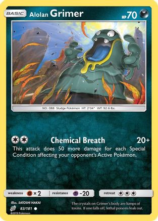 Alolan Grimer 83/181 - Reverse Holofoil