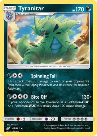 Tyranitar 85/181 - Holofoil