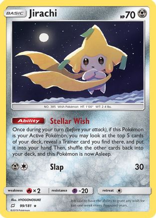 Jirachi 99/181 - Holofoil