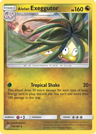 Alolan Exeggutor (114) 114/181 -